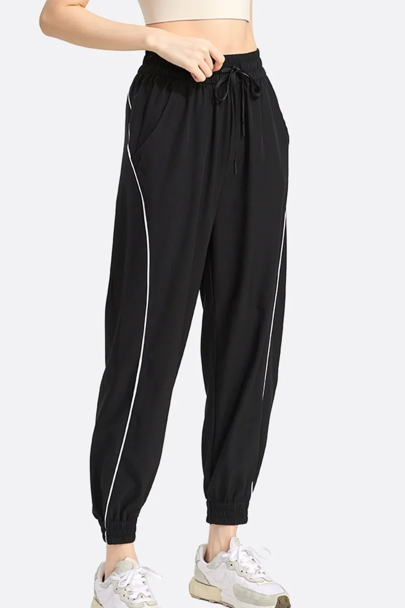 Pantalon de jogging noir femme
