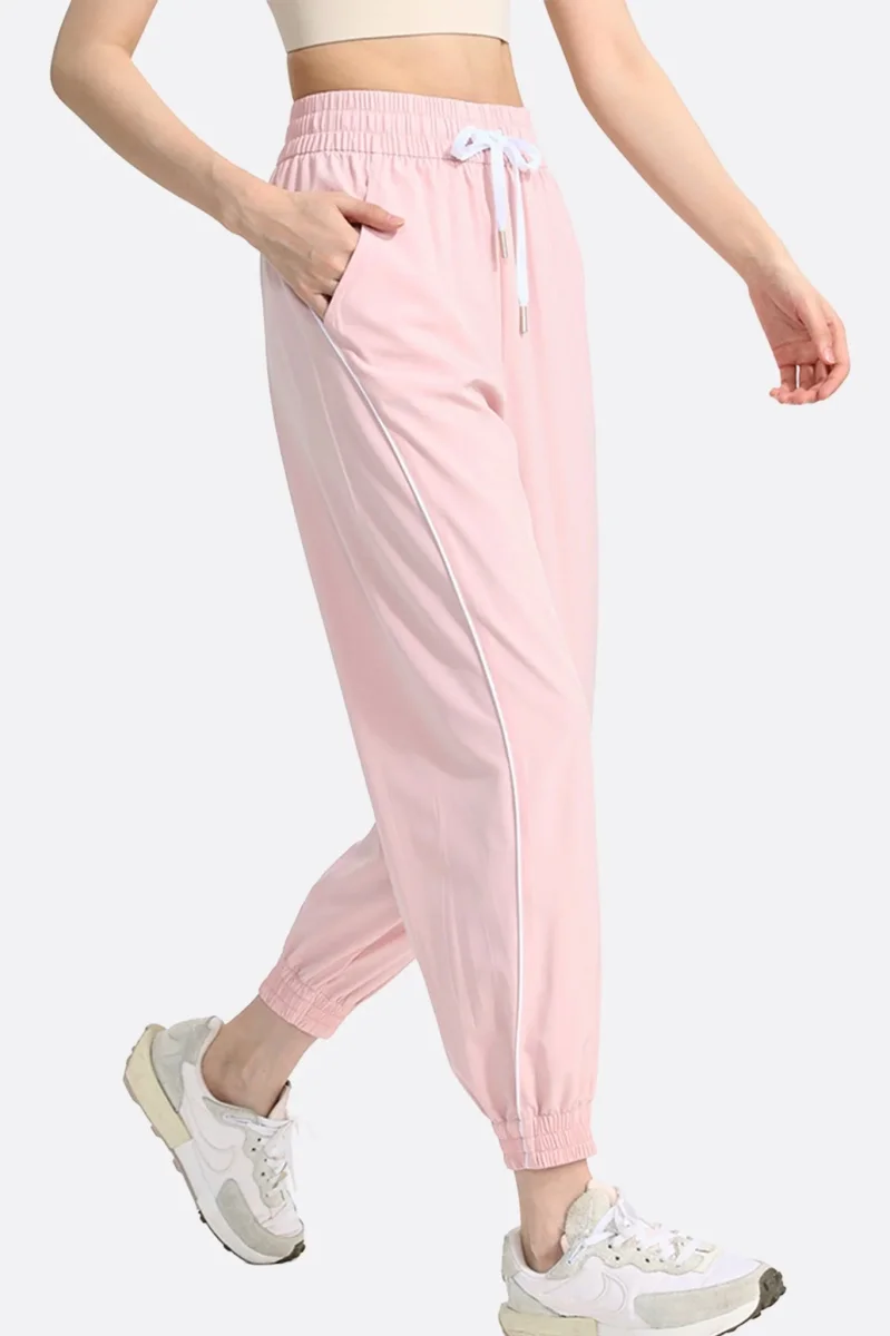 Pantalon de jogging rose femme – Image 4
