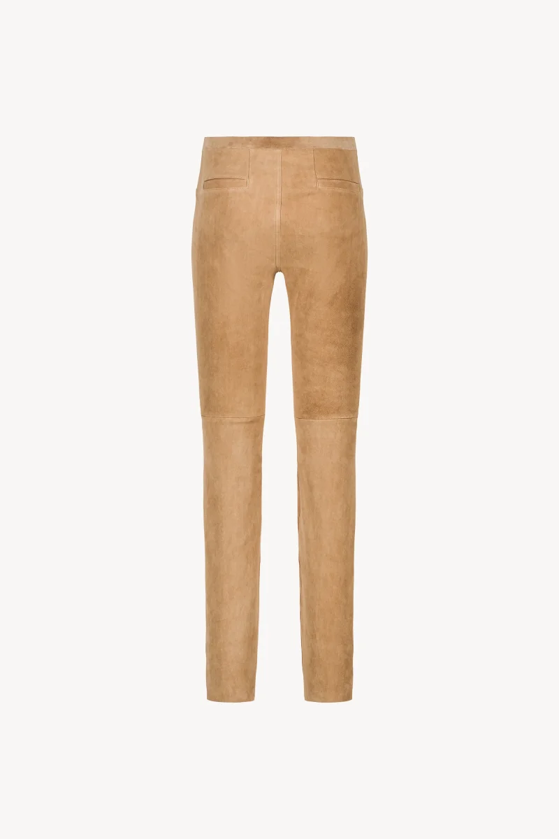 Pantalon en daim beige – Image 5
