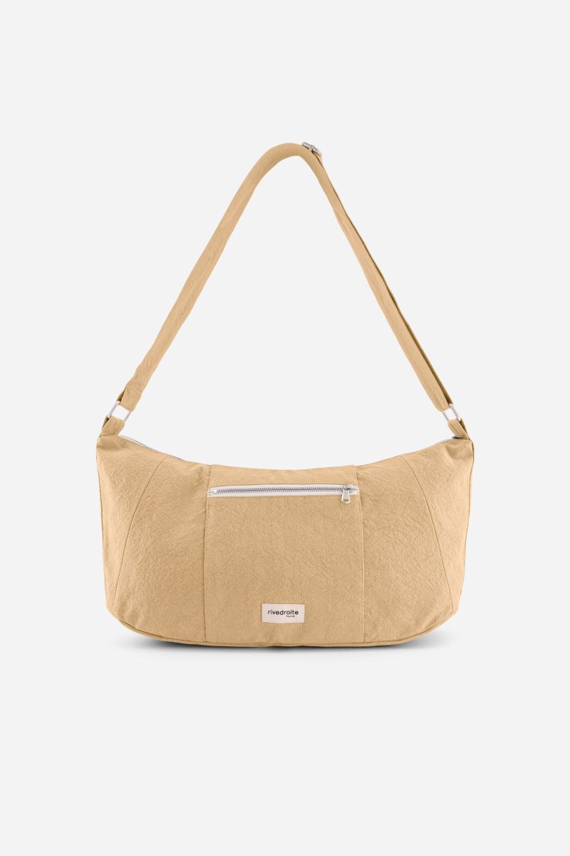 Charlot le sac Crossbody - Coton recyclé Beige – Image 6