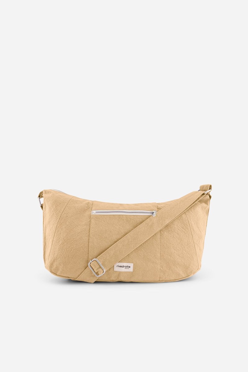 Charlot le sac Crossbody - Coton recyclé Beige – Image 4
