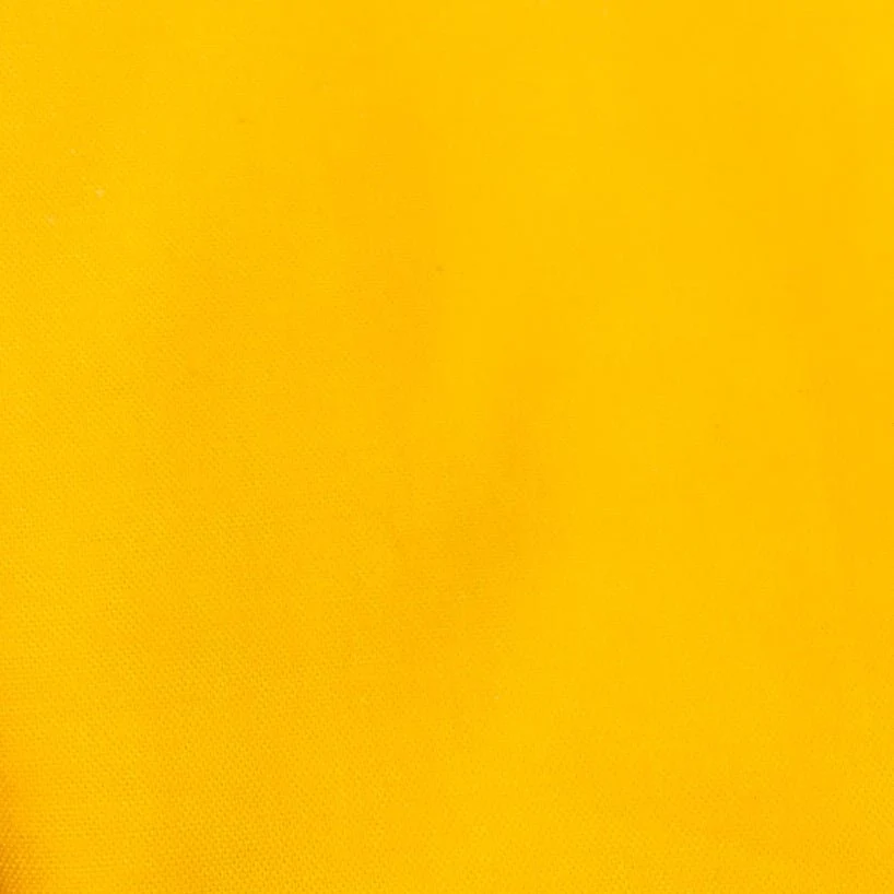 Sac Mini Bowling Bleu & Bordeaux, doublure unie jaune – Image 4