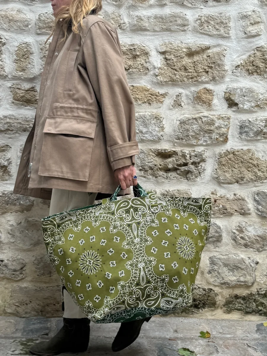 Sac Week-End - Bronze / Vert Week-End – Image 6