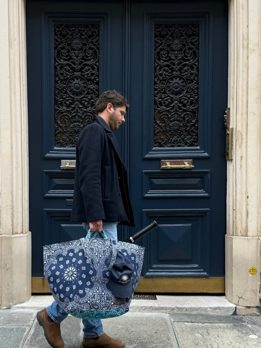 Sac Week-End - Navy / Pétrole – Image 3